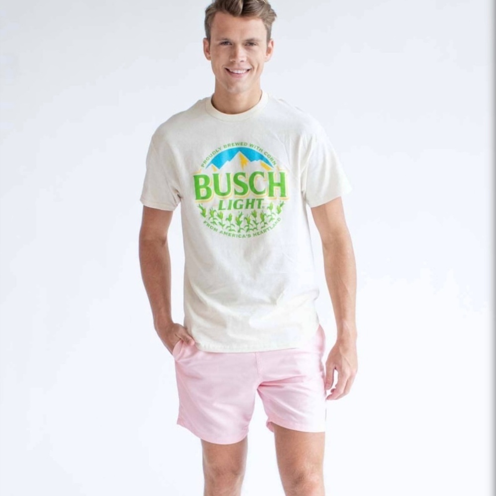 Swim Society Pastel Pink Swim Shorts